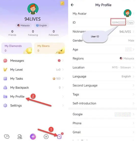 How to find User ID?