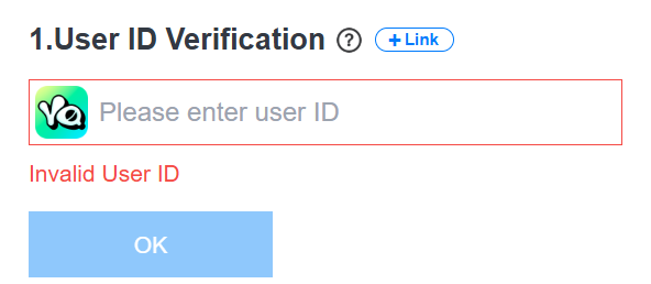 填写 Yalla User ID