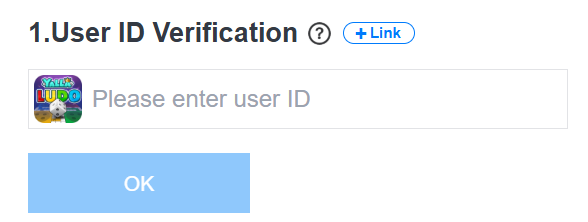 填写 Yalla Ludo User ID