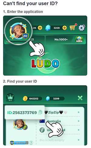 怎么查找 Yalla Ludo User ID？